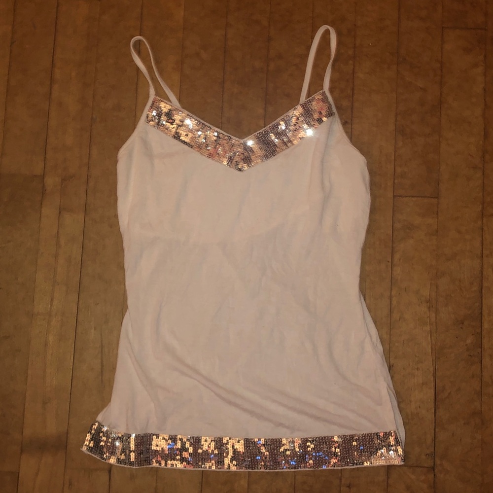 Sequin Tank Top